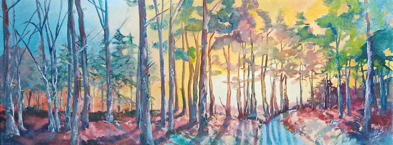 A Dull Day Ends Gloriously Bright