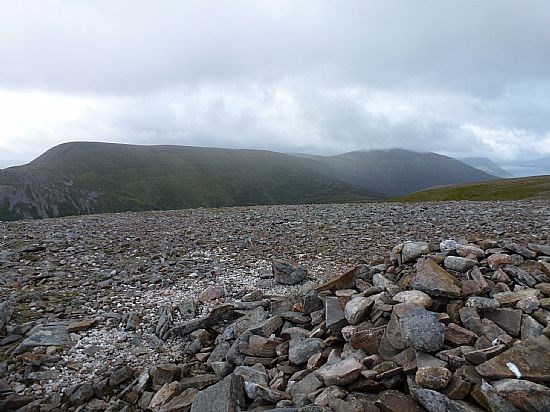 A'Mharconaich and Beinn Udlamain from Geal-Charn