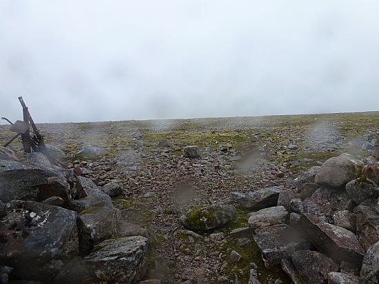 View from summit of Beinn Udlamain