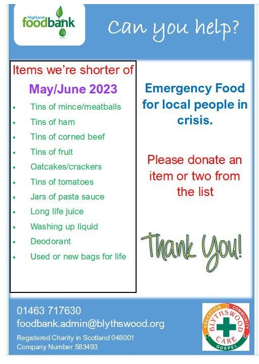 2023 05_Foodbank list