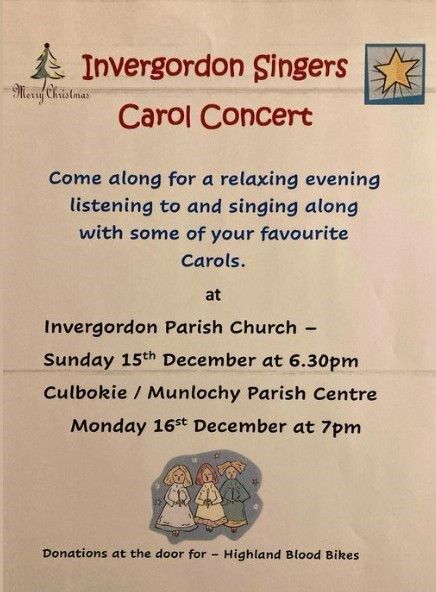2024 12_Invergordon singers concert