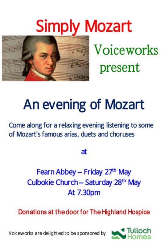 Voiceworks Simply Mozart poster