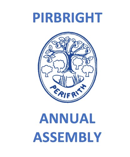 Annual Parish Assembly - Chair's Report