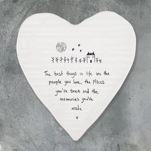 Ceramic Coaster The best things in life...