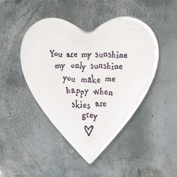 Ceramic Coaster You are my sunshine...