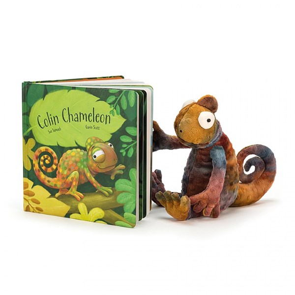 Colin the Chameleon Book &Toy 