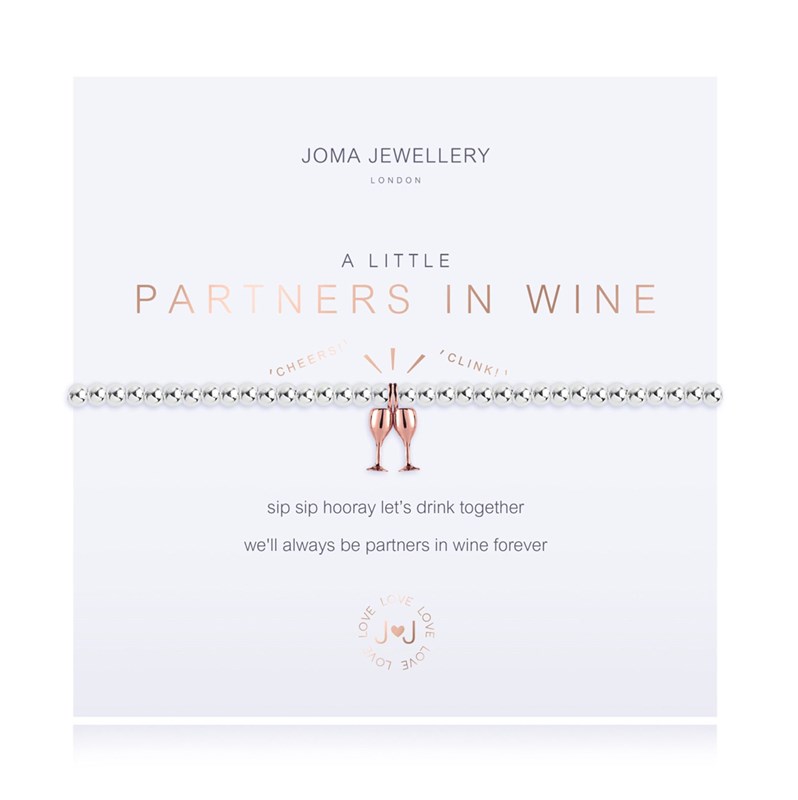 A Little Partners in Wine Joma Bracelet 