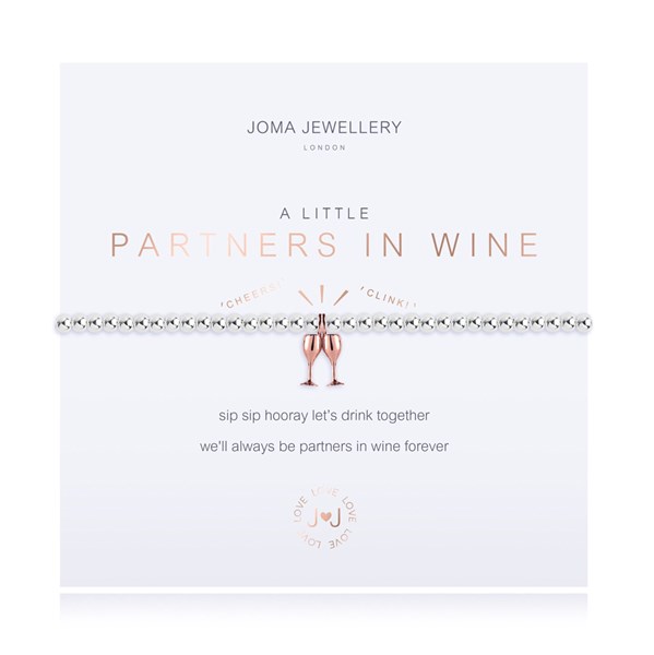 A Little Partners in Wine Joma Bracelet 