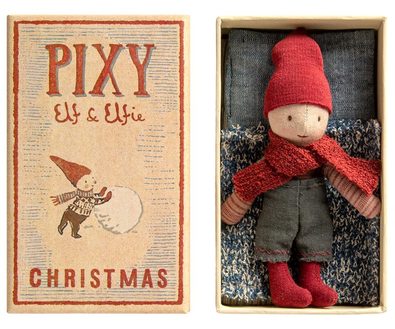 Maileg Elf in a Matchbox 