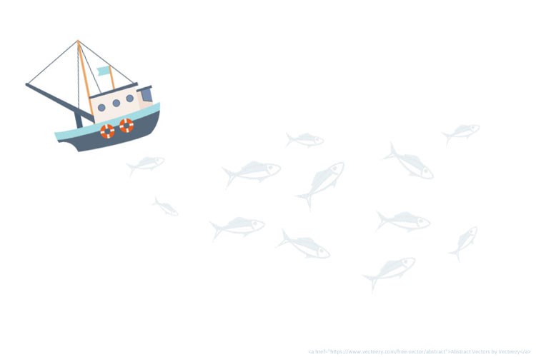 Boat and fishies