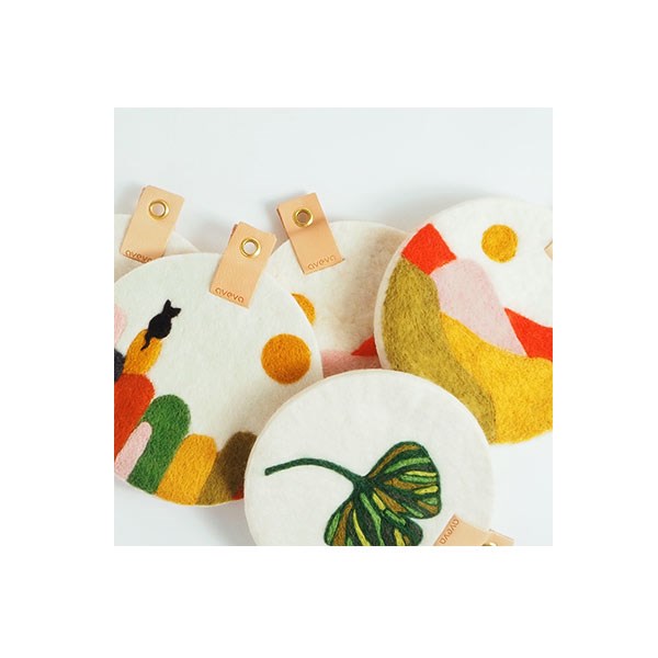 Felt Art Trivets £29