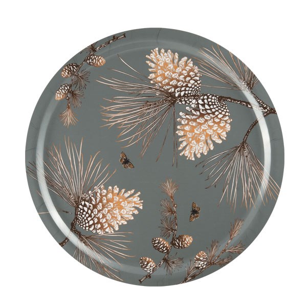 Pine cone, moss grey