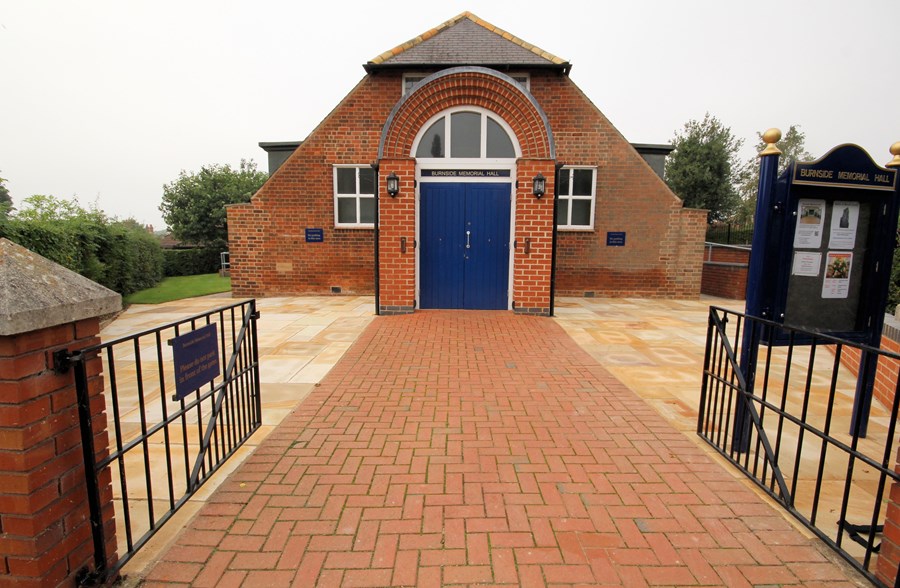 Entrance to the Hall