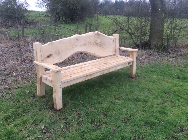 The new bench