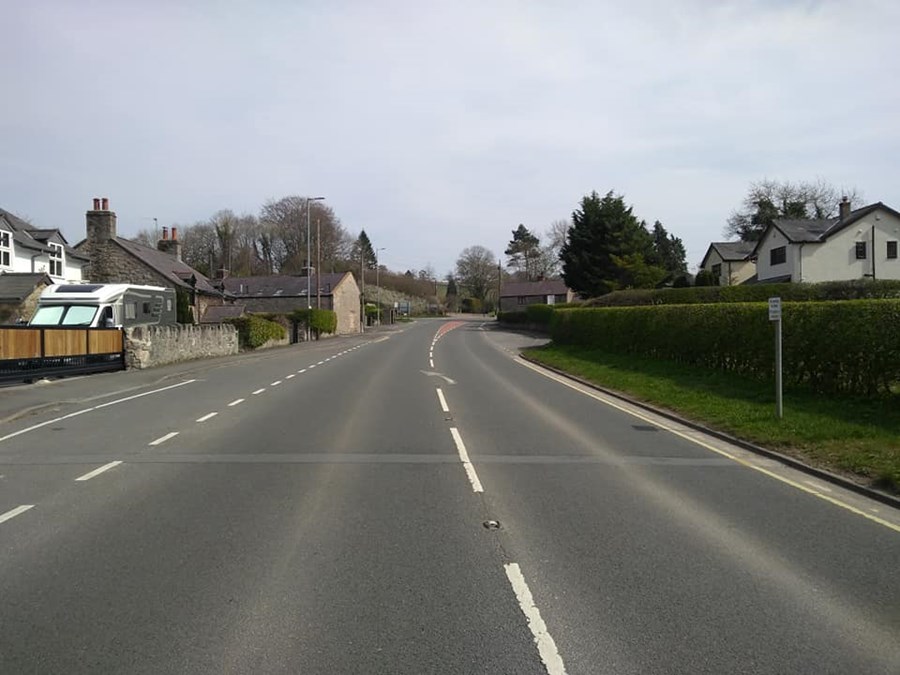 Bank Holiday traffic in Cadole