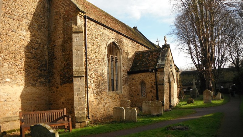 Church from south west