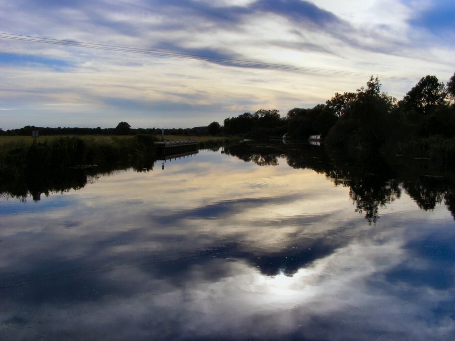 dramatic river
