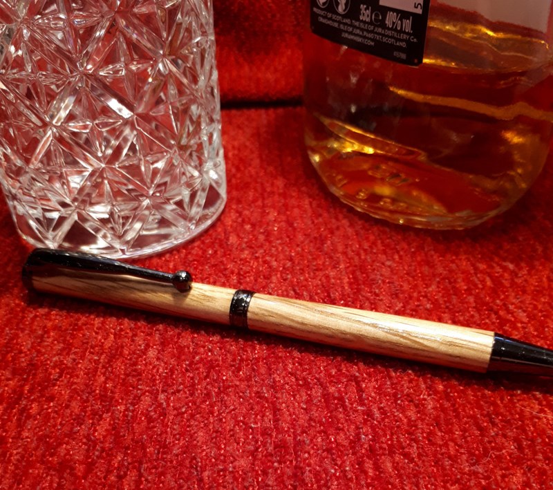 Copper Pen with Whisky