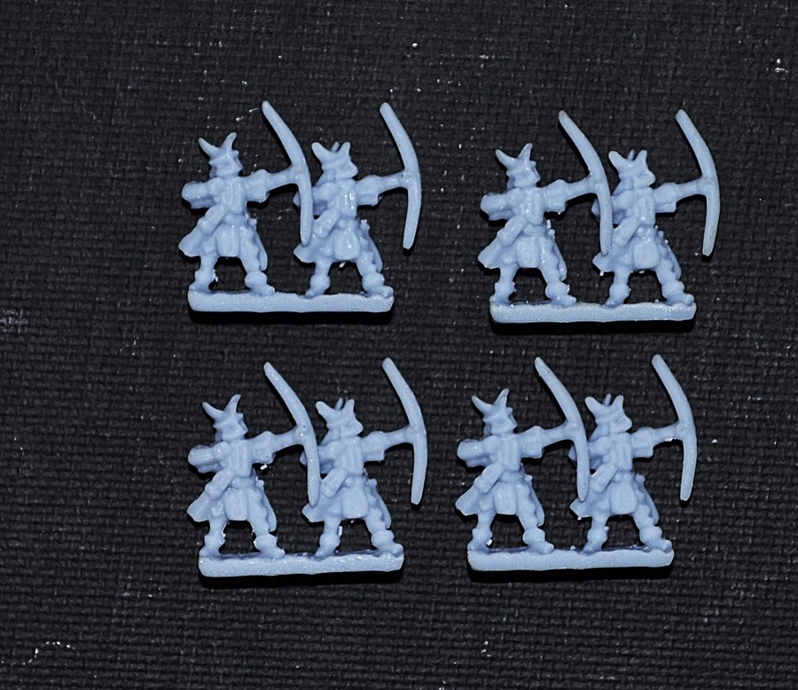 10mm Evil Men of the East Archers (x12 Stands)