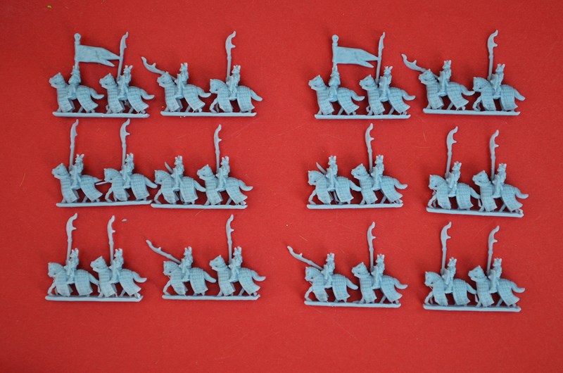 10mm Evil Men of the East Cavalry (12 x Strips)