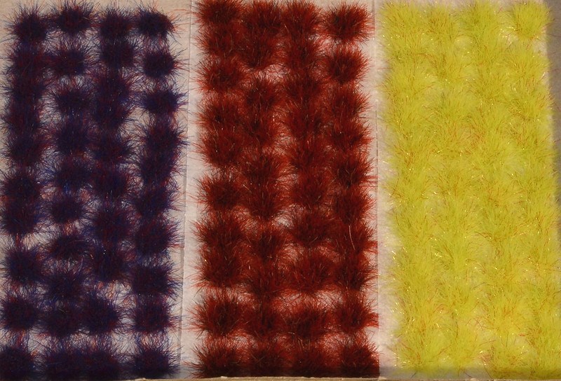 Large Sci-Fi/Fantasy Grass Tufts -Self Adhesive (TM41)
