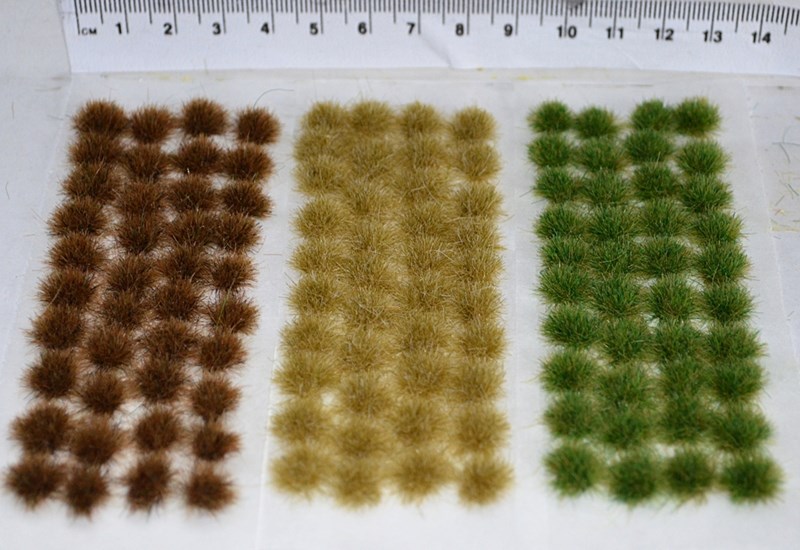 Med Static Grass Tufts - Self Adhesive (TM2)