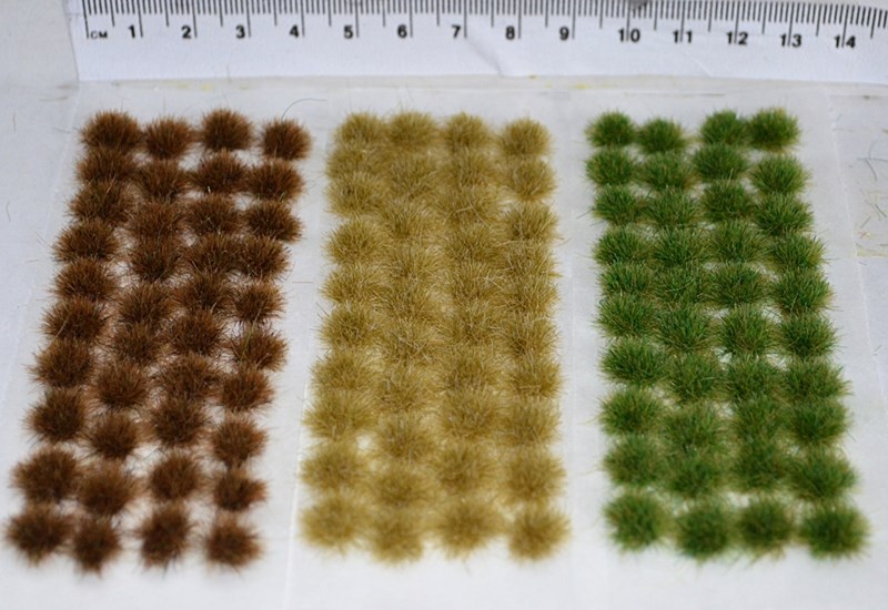Med Static Grass Tufts Self Adhesive (TM2)
