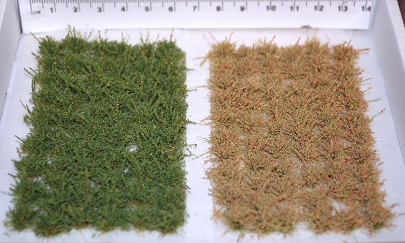 Small fuzzy Bushes/Shrubs -Self Adhesive (TM19)