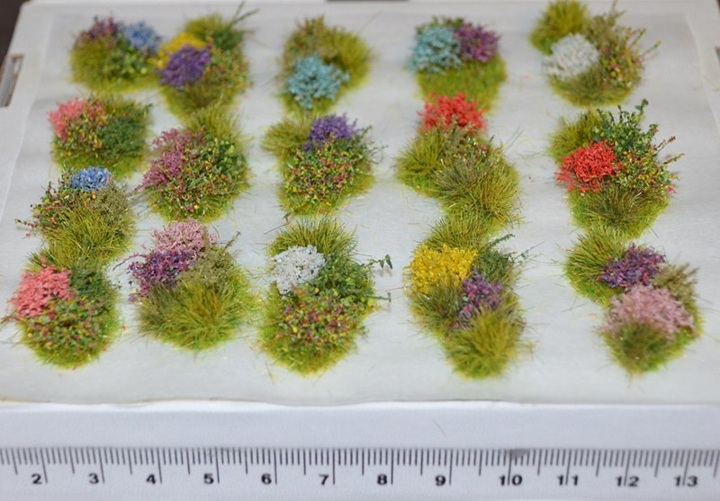 Floral Diorama Elements   Self Adhesive (TM20)