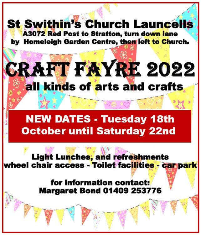 Craft Fayre 2022 poster