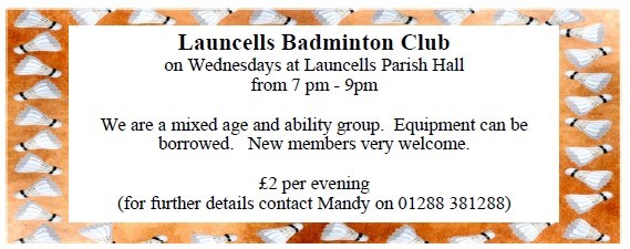 Badminton club poster