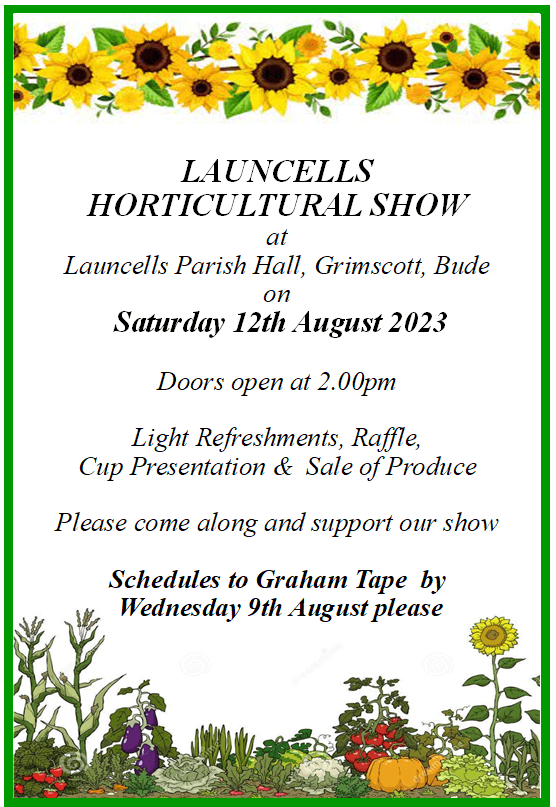 Launcells Horticultural Show