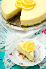 Lemon cheesecake
