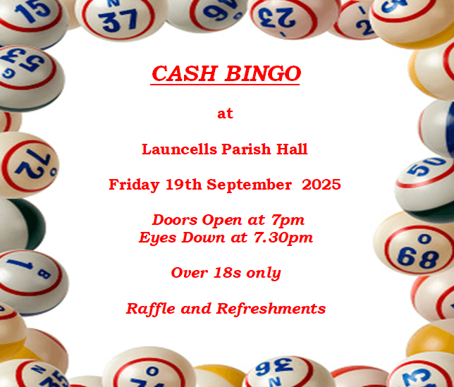 Cash Bingo, full text below