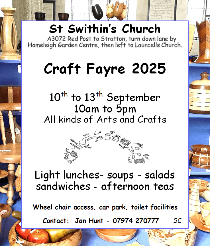 Craft Fayre, full text below