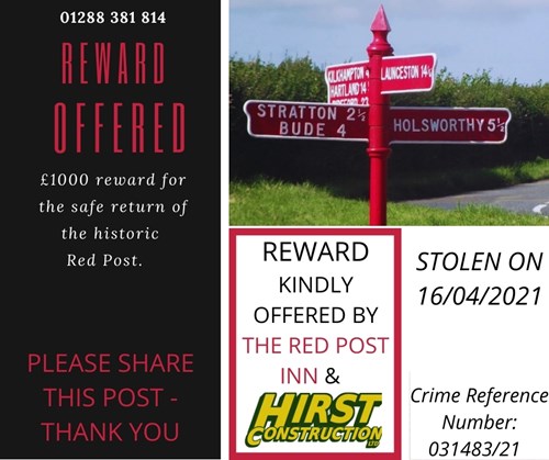 Theft of our Red Post