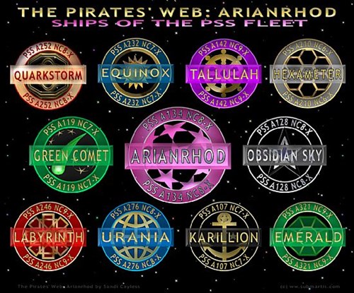 The Pirates' Web - Ships of the PSS Fleet