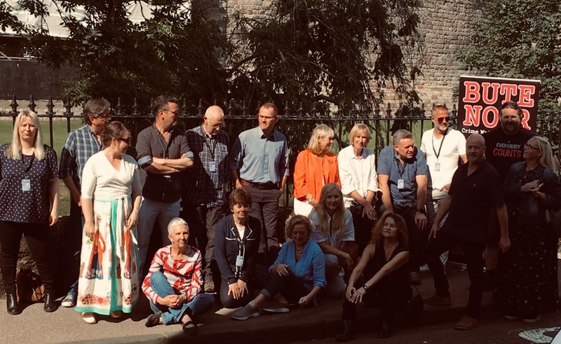 A bloodbath of crime authors, Bute Noir, 2019