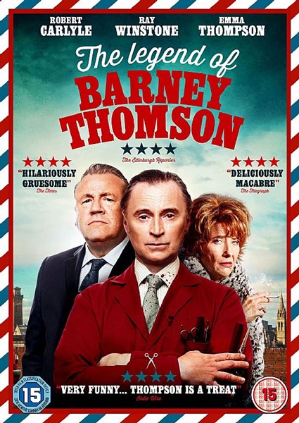 UK movie poster, Barney Thomson Book 1