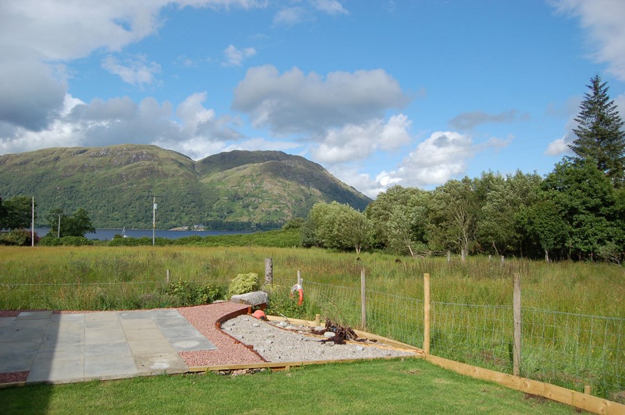 Ben View patio area