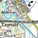 OS map of taynuilt linking to walking and cycling map