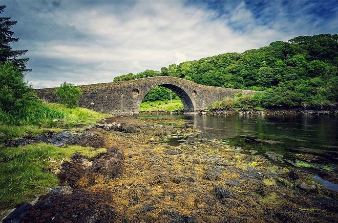 Bridge across the Atlantic taken from the Isle of Seil