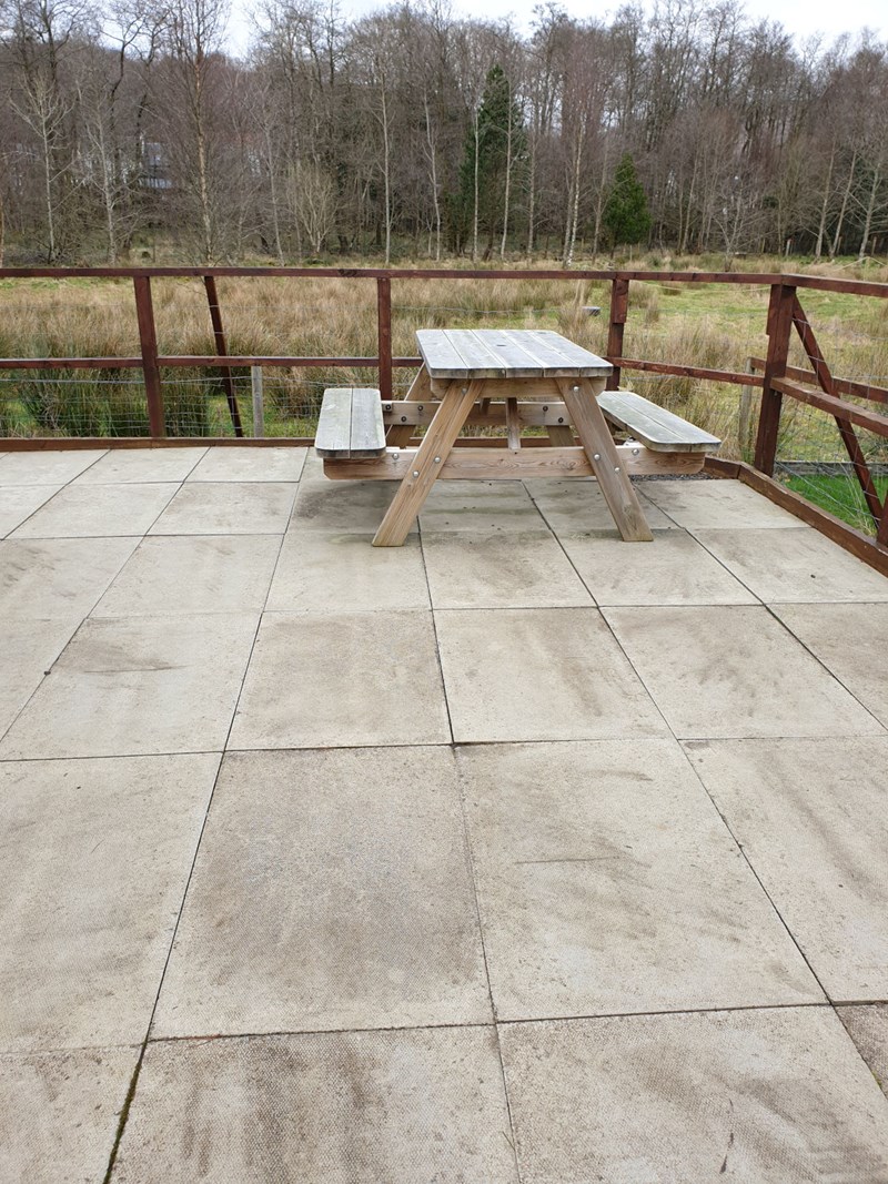 Loch View patio