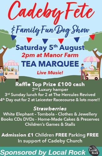 Cadeby Fete Fun Dog show classes