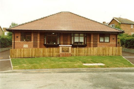The completed cottages