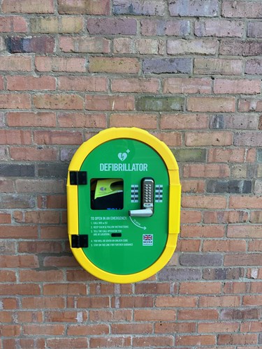 New Village Defibrillator