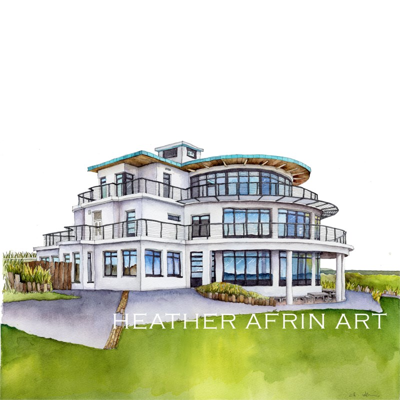 Castle Stuart Golf club house