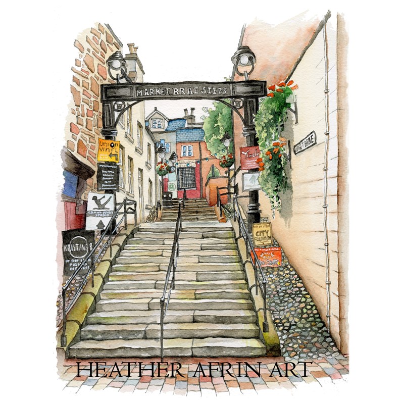 Market Brae Steps