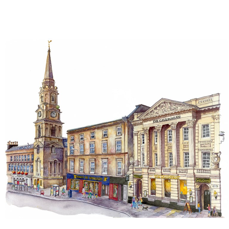 Inverness Toll Booth and Caledonian Buildings