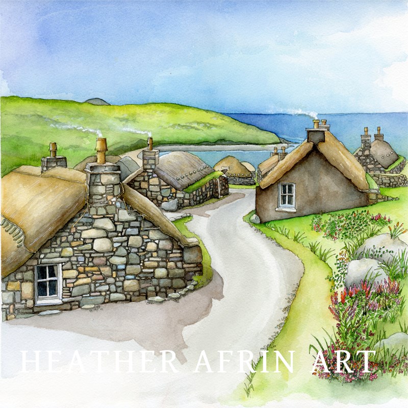 Gearrannan Blackhouse Village